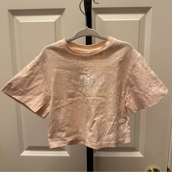 Chloé Logo T-shirt Size 4Y NEW - Picture 11 of 11